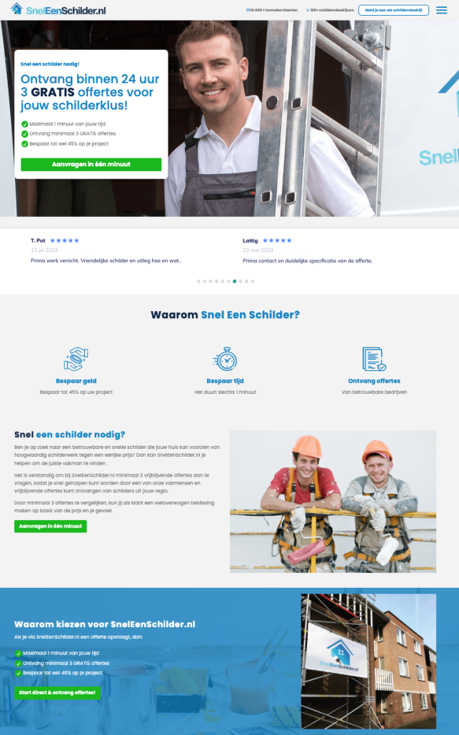 Webdesign Limmen - Project Direct ✓ Website laten maken ✓ WordPress ✓ Webdesign ✓ Webwinkel ✓ Vindbaar in Google